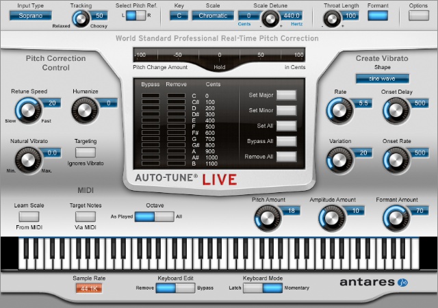 antares autotune evo