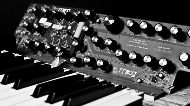 Moog Sub Phatty: well, we're assuming that's what it's called.